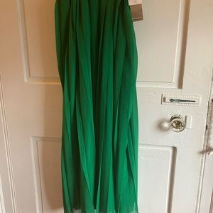NWT Alysi Designer Green Maxi Skirt